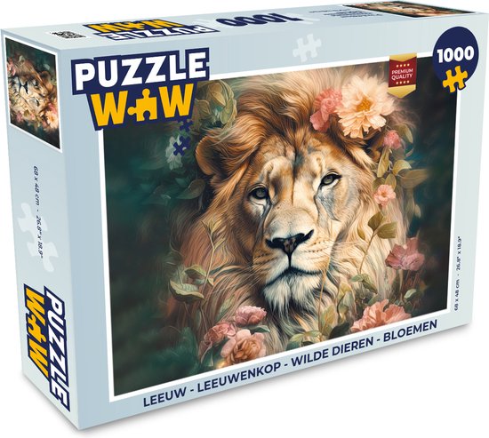 Puzzle Lion - Animaux sauvages - Cub - Puzzle - Puzzle 1000 pièces