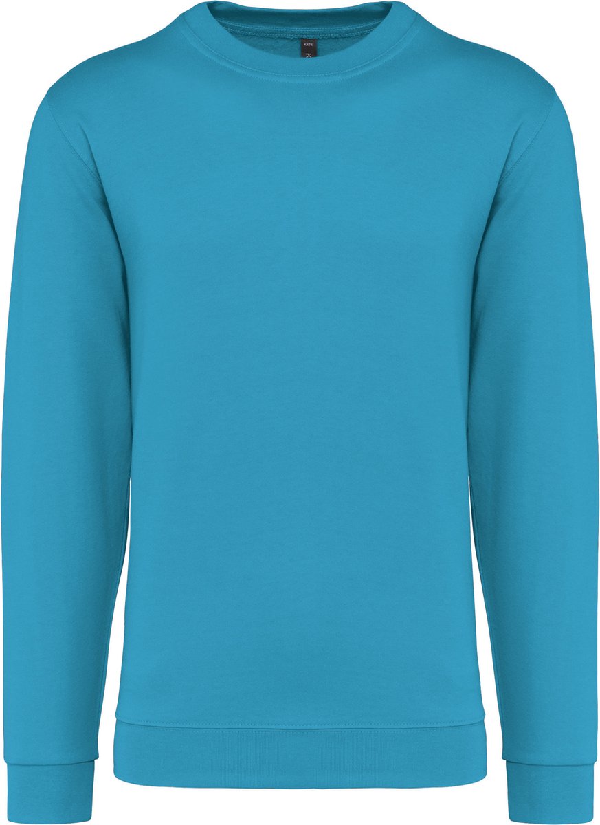 Sweater 'Crew Neck Sweatshirt' Kariban Collectie Basic+ L - Hawaii Blue