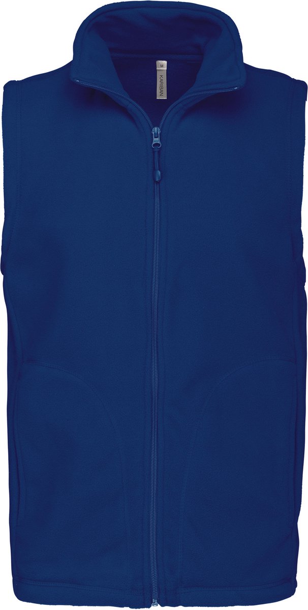 Fleecebodywarmer 'Luca' merk Kariban maat 4XL True Indigo