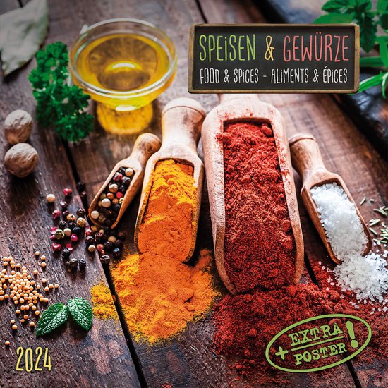 Food and Spices Kalender 2024 bol