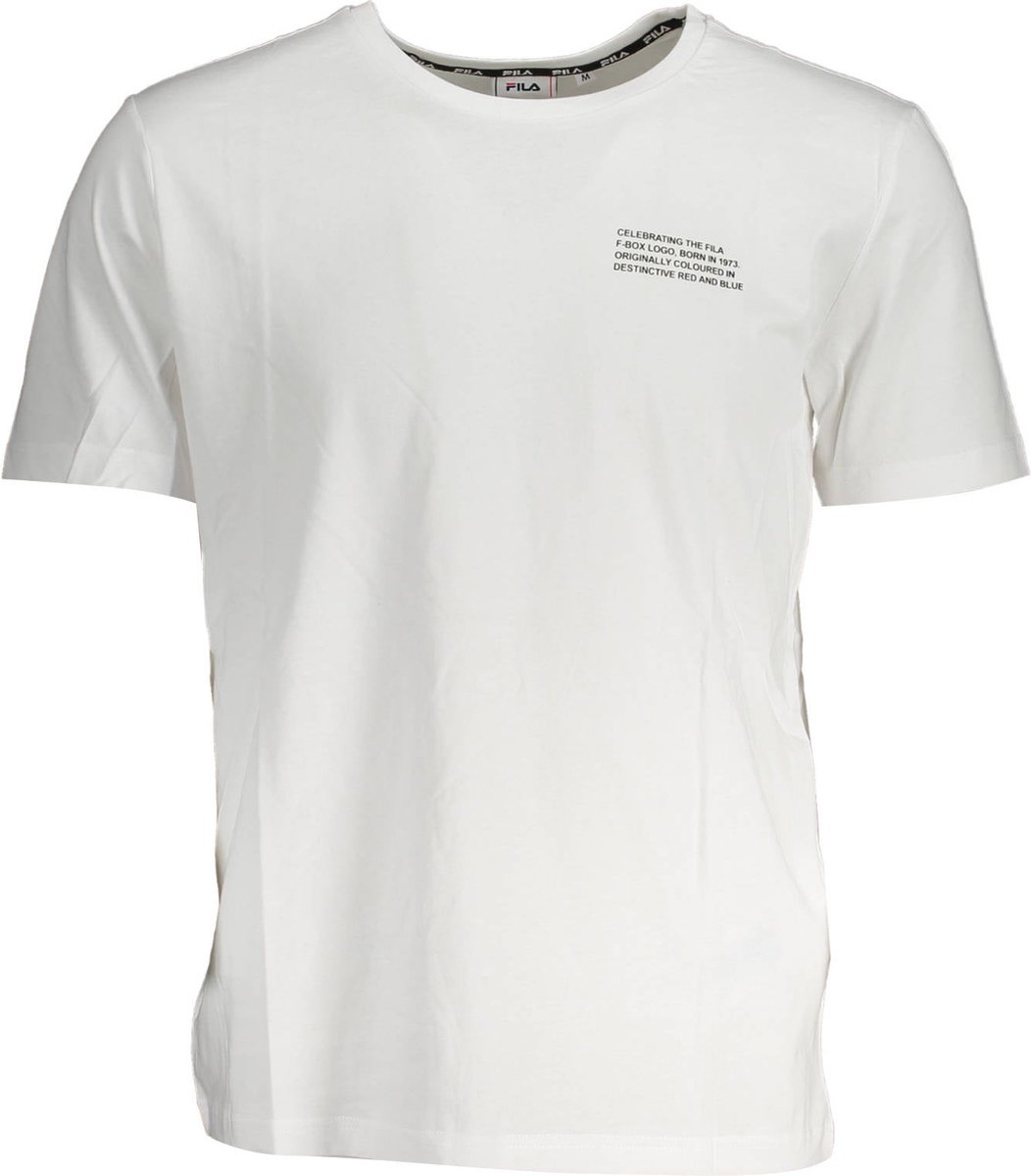 T-shirt van katoen Wit