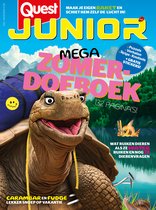Quest Junior Zomerboek 2023 - vakantieboek - zomerdoeboek - puzzels - strips - knutsels - stickers