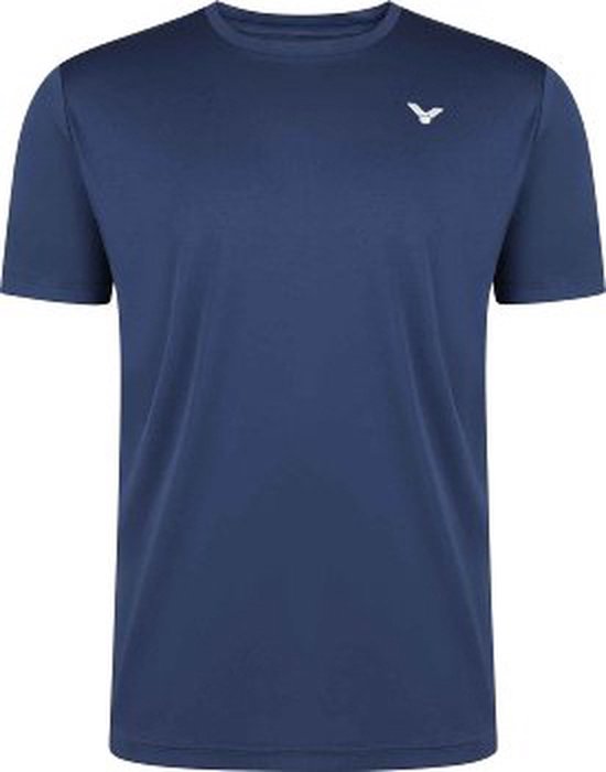 VICTOR basic unisex T-shirt badminton - blauw - maat M