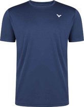 VICTOR basic unisex T-shirt badminton - blauw - maat L