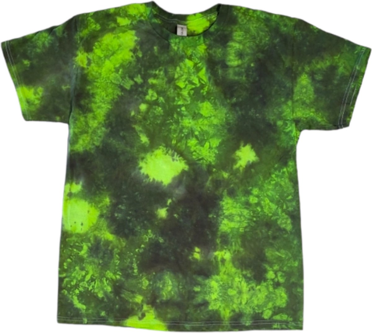 TCH Tie Dye T-shirt Infusion Black/Lime 5XL