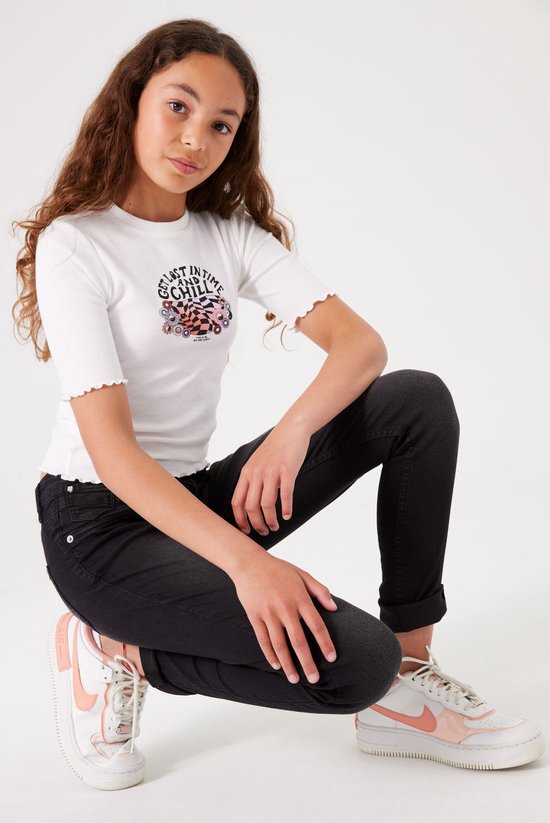 GARCIA Rianna Meisjes Skinny 152 - Fit Maat Zwart Jeans