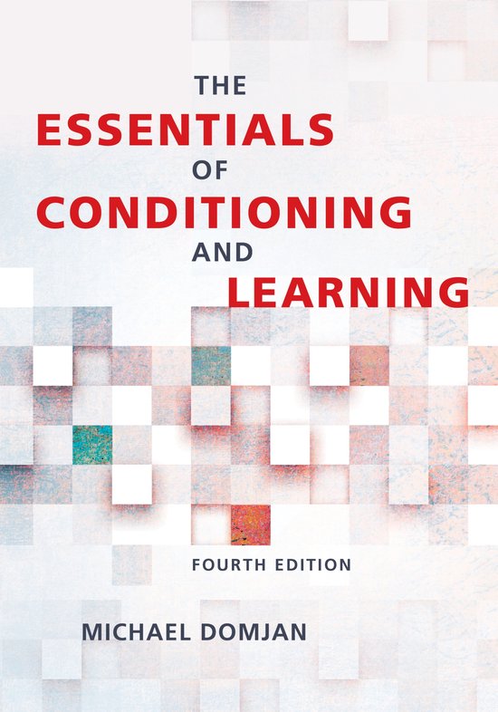 The Essentials of Conditioning and Learning - cover