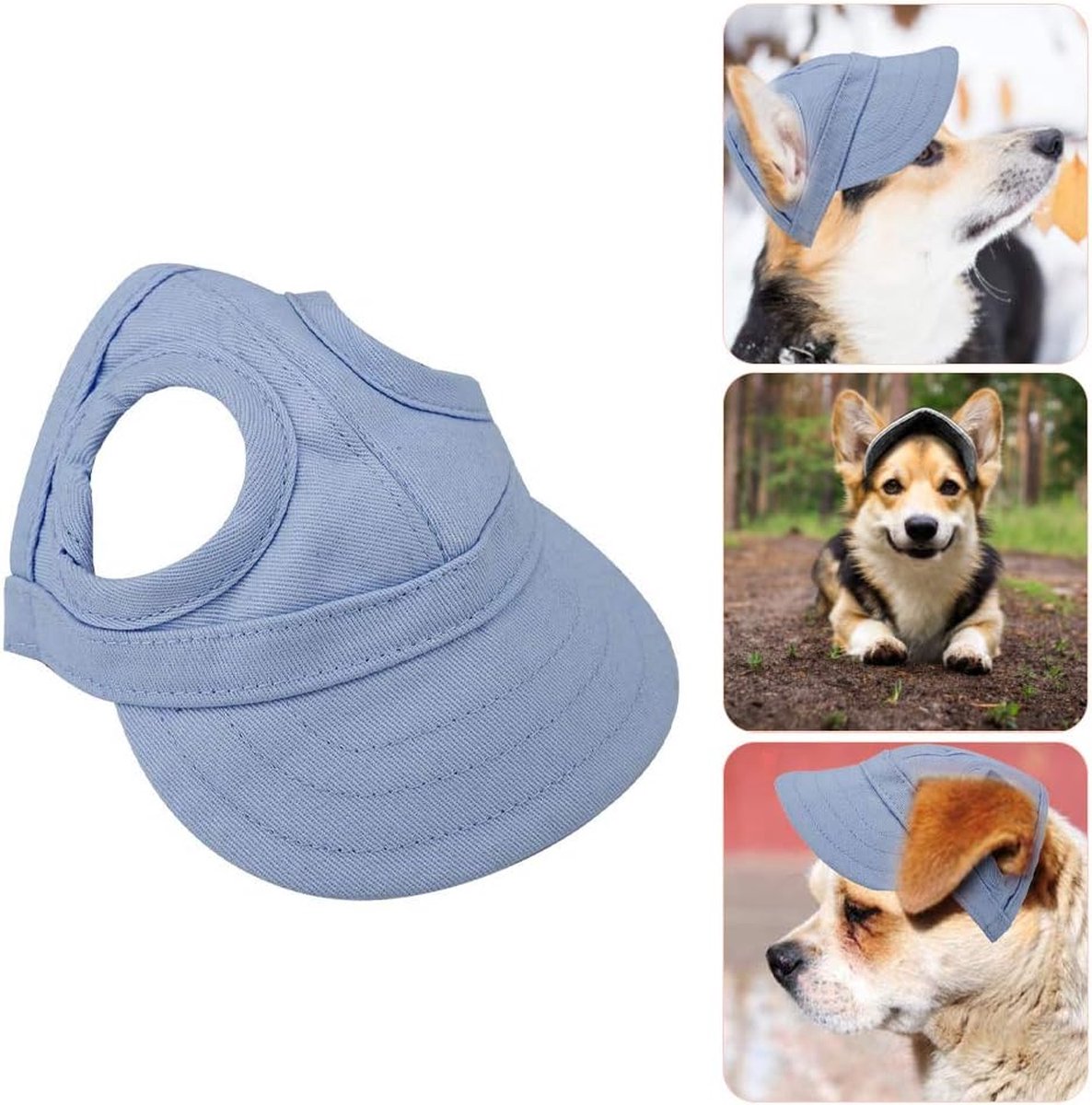 Pet Propeller Cap - Regenboog Helikopter Top Hat, Puppy Baseball Cap | Zonnebrandcrème Grappige Regenboog Helikopter Top Cap, Huisdier Outdoor Sport Hoed, Hond Propeller Cap voor Puppy Kat Kleine Hond
