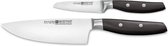 Coffret couteaux Wusthof - Epicure gris - couteau de chef et couteau d'office - 16 et 9 cm - couteau cadeau