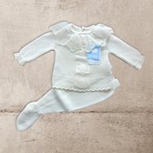 Mac Iusion Gebreid Baby Pakje 2-dlg | Kant | Crudo/Créme | Newborn | maat 50