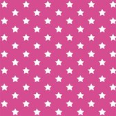 Décoration adhésif déco rose avec étoiles 45 cm x 2 mètres autocollant - Décoration chambre fille - Film déco - Film meuble