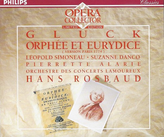 Gluck: OrphÃ©e et Eurydice von Simoneau, Danco