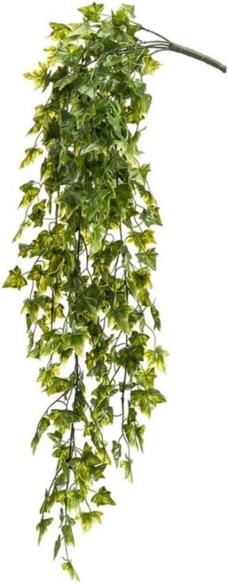 Kunstplant groene klimop hedera hangplant/tak 75 cm UV bestendig