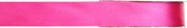 1x Hobby/decoratie fuchsia roze satijnen sierlinten 1 cm/10 mm x 25 meter - Cadeaulint satijnlint/ribbon - Striklint linten fuchsiaroze