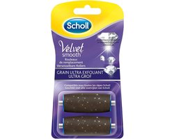 Scholl Velvet Smooth - Navulling Elektrische Eeltverwijderaar - Ultra Grof - Voetvijl - 2 Stuks