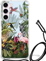 Case Anti-shock geschikt voor Samsung Galaxy S23 Jungle