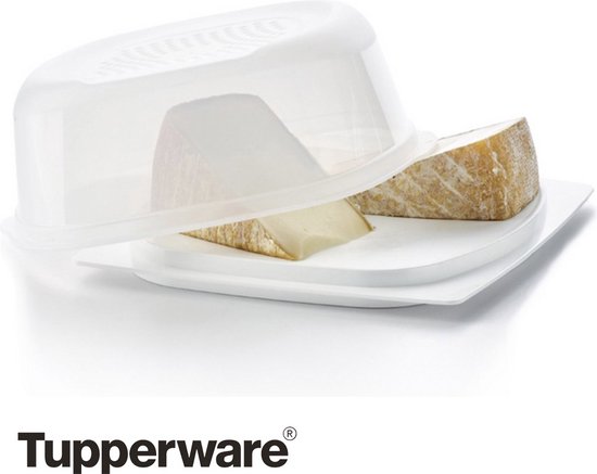 Tupperware CheeSmart - Kaasbewaardoos - Met CondensControl-systeem - 21,2 x 20,4 x 9,5 cm