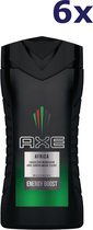 6x Axe Douchegel – Africa 250 ml