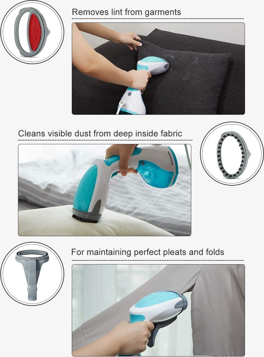 Steam Best – stoomborstel – kledingborstel – kledingstomer – voor kleding meubels en meer