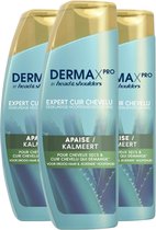 3x Head & Shoulders Shampoo Anti-roos DERMAXPRO 470 ml