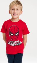 Logoshirt T-Shirt Spider-Man Mask