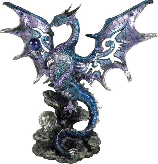 Nemesis Now - Blue Dragon Protector Figurine de 20.5cm