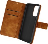 Folio-hoes geschikt voor Xiaomi Redmi Note 11 en 11s Forcell Tender Book Camel