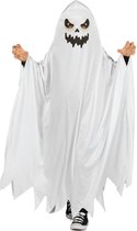 Wilbers & Wilbers - Costume Fantôme & Squelette - Costume Enfant Effrayant Casper Le Fantôme Witte - Wit / Beige - Taille 128 - Halloween - Déguisements