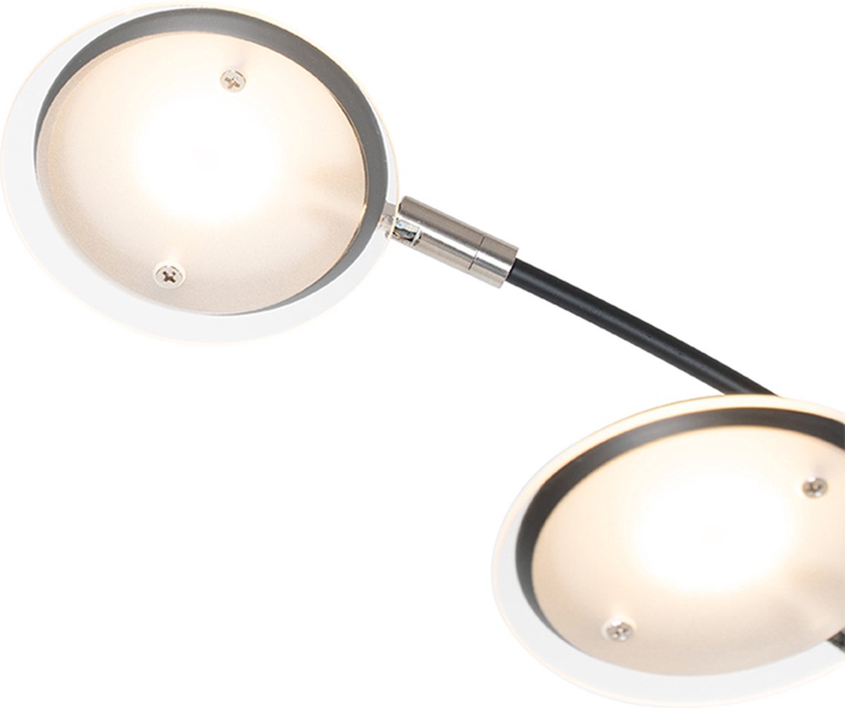 QAZQA sixties-trento - Lampadaire Design LED Dimmable, Lampadaire avec  variateur - 5