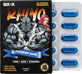 Sixex erectiepillen - Natuurlijke variant viagra en kamagra - Libido mannen - 500mg - Blauw - 10 Stuks