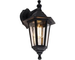 QAZQA new haven - Klassieke Dimbare LED Smart Wandlamp incl. wifi met Dimmer voor buiten - 1 lichts…