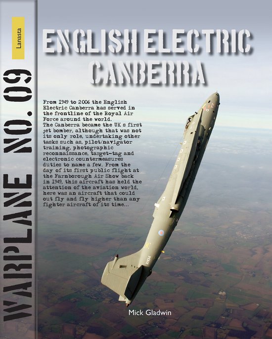 Warplane 09 - English Electric Canberra - cover