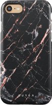 Burga Tough Case Apple iPhone 7/8/SE (2020/2022) - Rose - Goud Marble