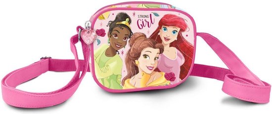 Karactermania - Disney Princess Strong Schoudertas - Roze