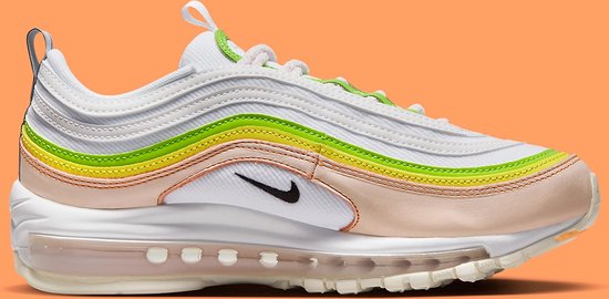 WMNS Nike Air Max 97 (White /Noir- Pink ) - Taille 39