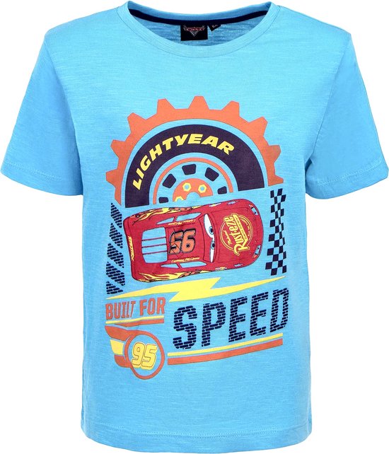 Disney Cars Shirt - Built for Speed - jaar)