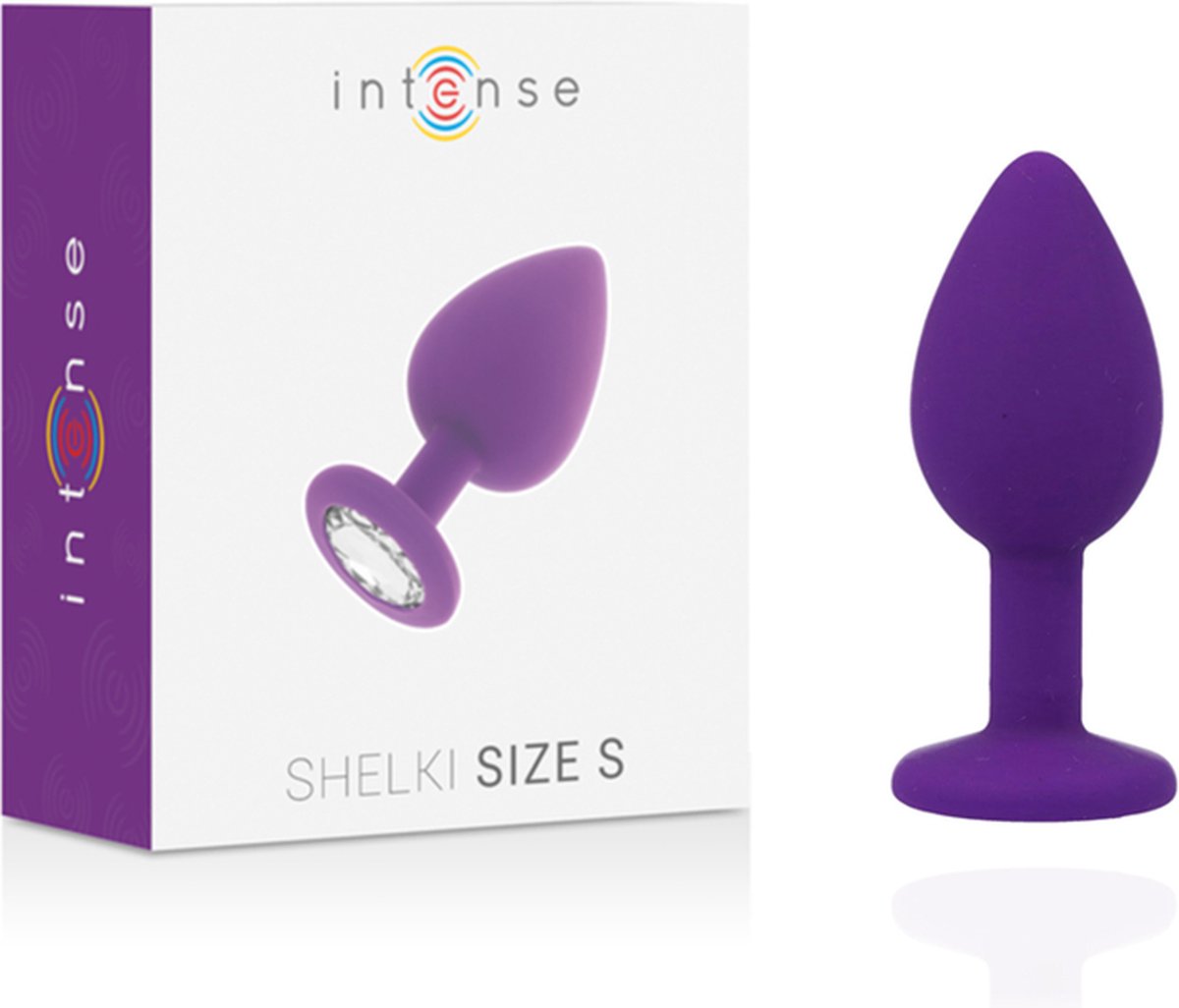 INTENSE ANAL TOYS | Intense Shelki S Plug Anal Purple