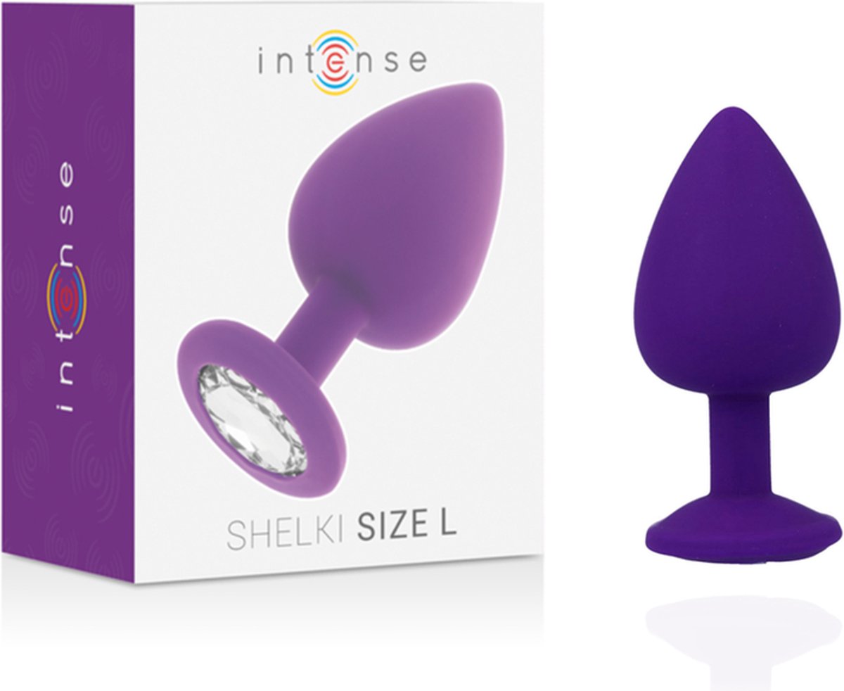 INTENSE ANAL TOYS | Intense Shelki L Plug Anal Purple