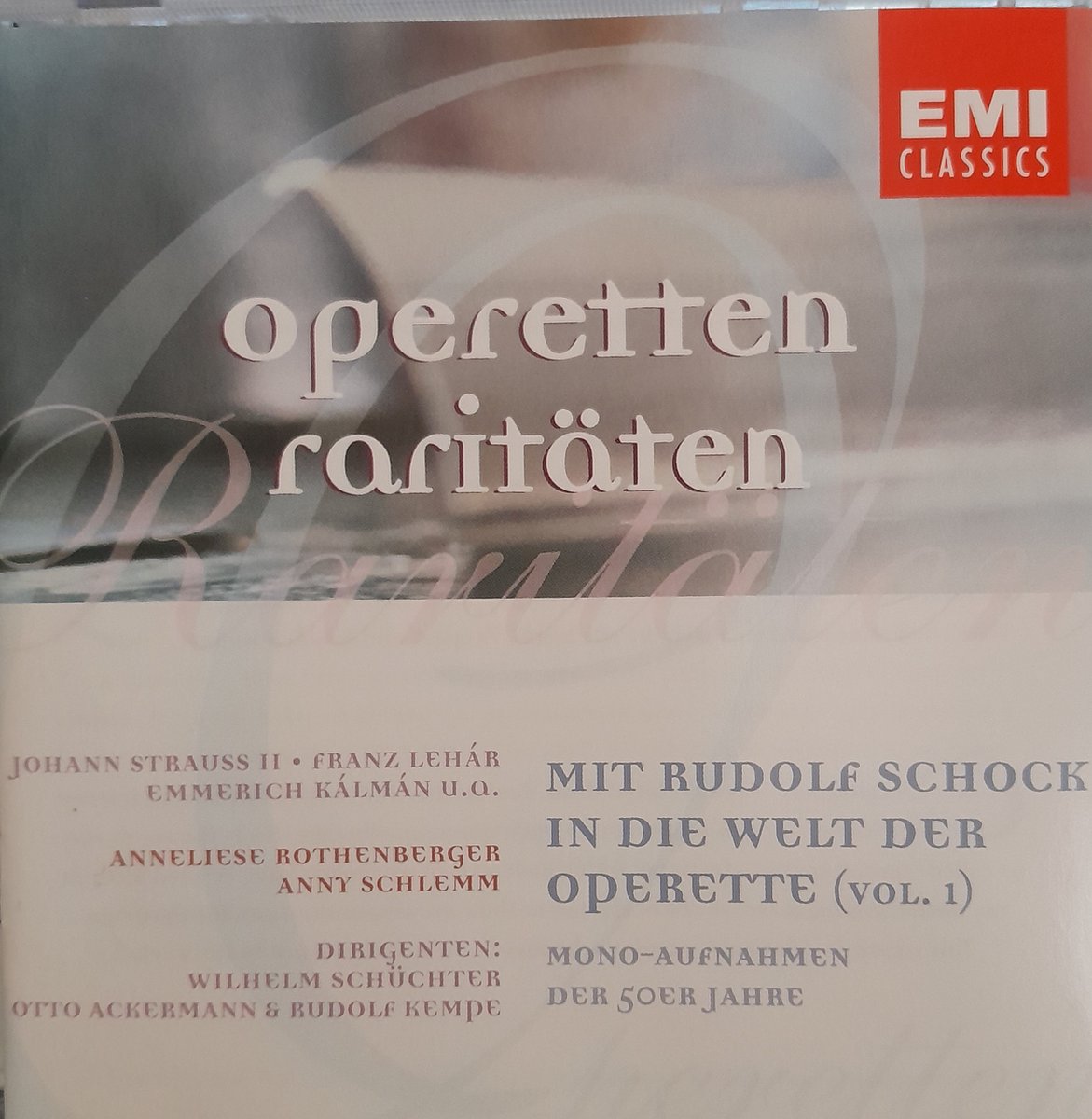 Rudolf Schock - Various In Die Welt Der Opere