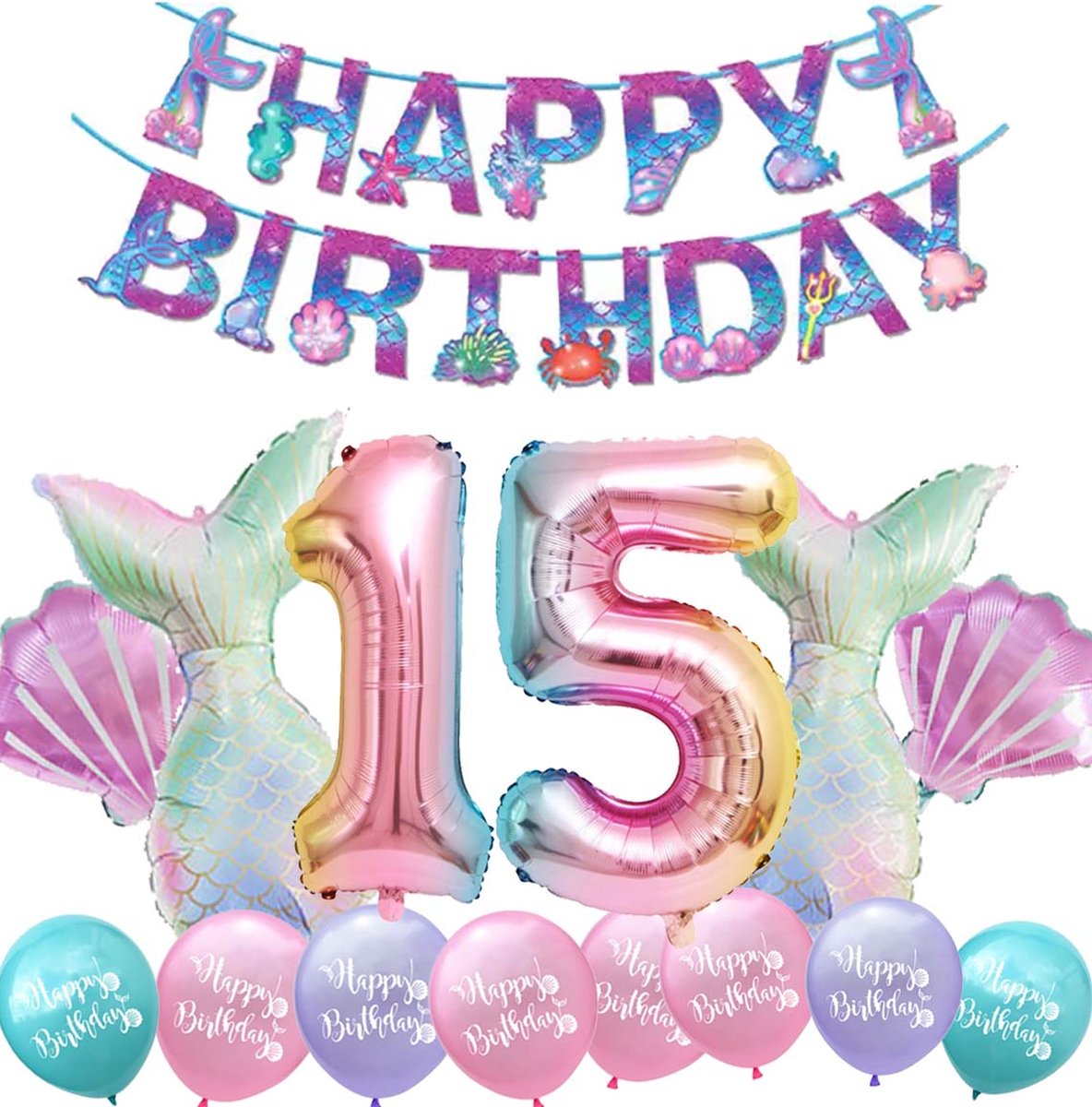 Fijne verjaardag 15 jaar