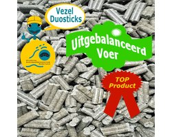 Vezel Duosticks voor Landschildpadden - Uitgebalanceerd Voer - 500g