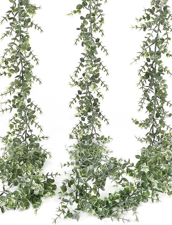 Dekorative künstliche Blätter-Eukalyptus blätter & kleines künstliches Blatt, re