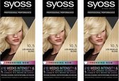 3 X Syoss Colors Baseline 10-5 Los Angeles Blond