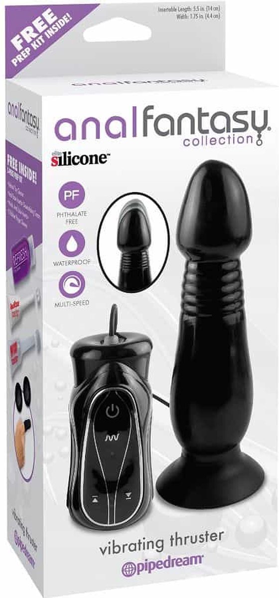 Goedkoopste Anal Fantasy Collection Vibrating Thruster - Buttplug