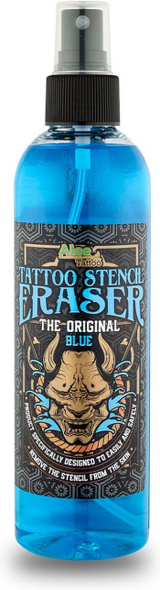 Aloe Tattoo - Stencil Eraser 250ml | Verwijder Makkelijk Stencil Ontwerp van Huid