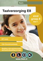Taalverzorging - groep 8 - CITO - Doorstroomtoets - Leerling in beeld - IEP - toets - oefenen - onderwijs - basisschool - leren - oefenboek - 3lok onderwijs