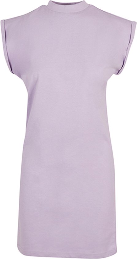 Super Oversized damesshirt 'Turtle Shoulder Dress' Lilac - XXL