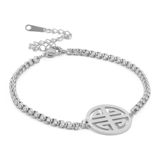 Sorprese armband - Fortune - armband dames - zilver - cadeau - Model A