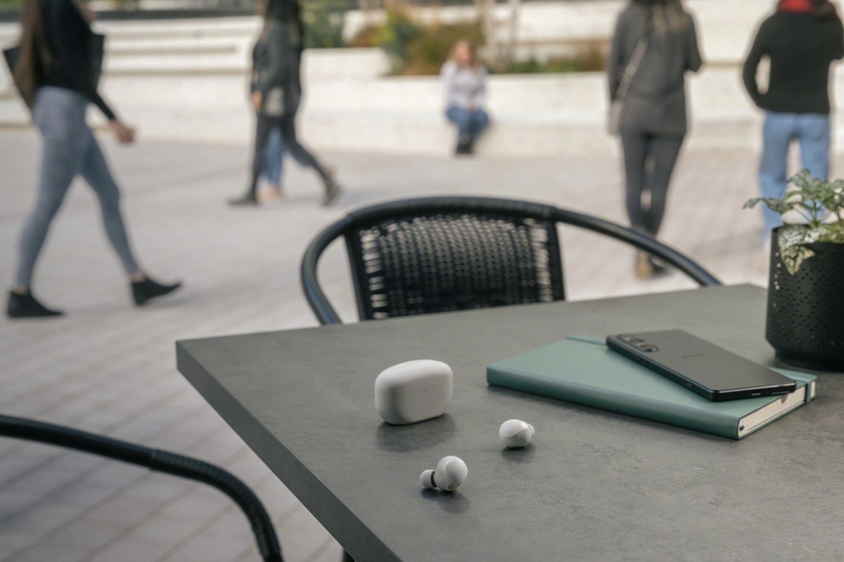 Sony WF-1000XM5 - Volledig draadloze oordopjes met Noise Cancelling - Zilver – foto 8