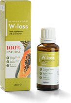 W-loss - Afslanksupplement - Afslanken met Wloss - Afslankdruppels - Ondersteunt gezond gewichtsverlies en vetverbranding | Ketogeen | 30 ml